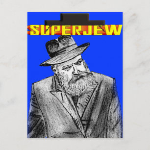 Cartão Postal Superjudeu