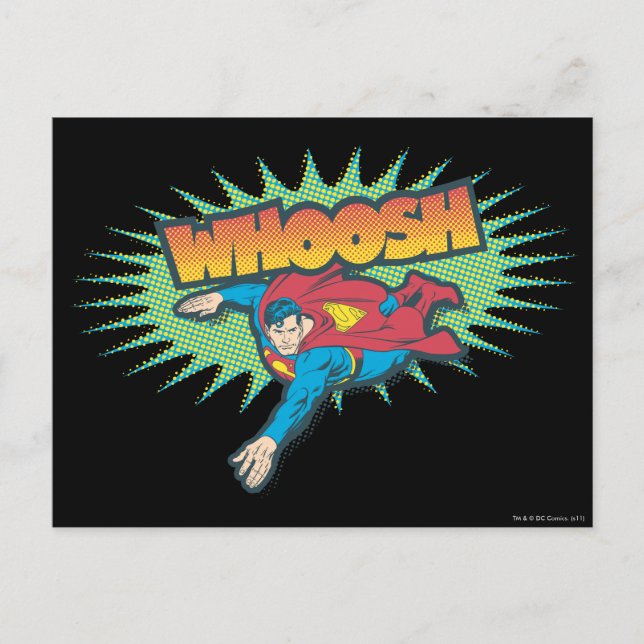 Cartão Postal Superman 10 (Frente)