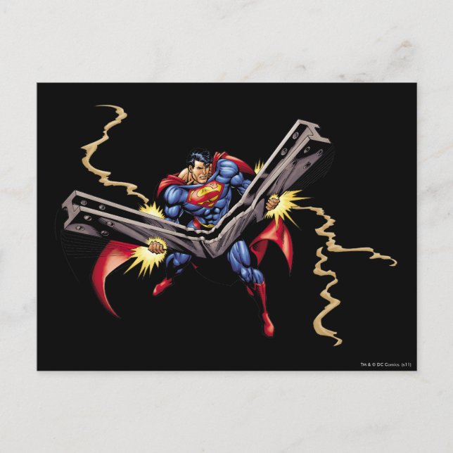 Cartão Postal Superman 42 (Frente)