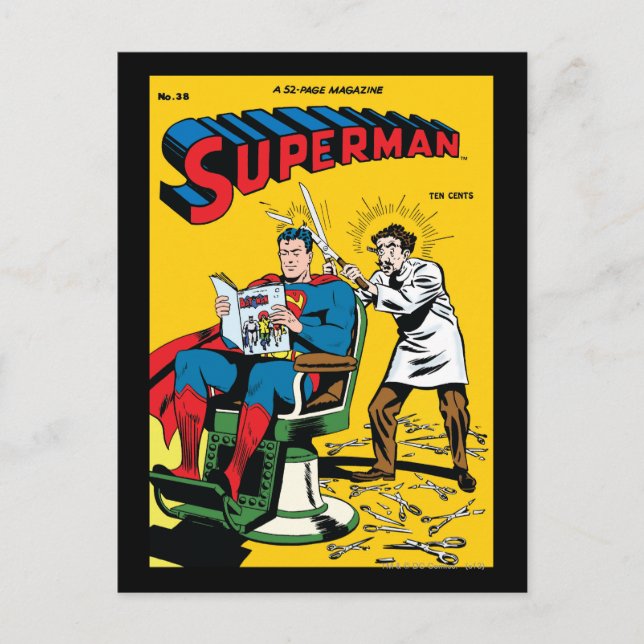 Cartão Postal Superman #52 (Frente)