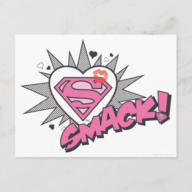 Cartão Postal Superman - Smack (Frente)