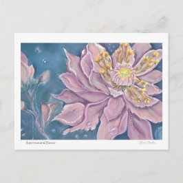 Cartão Postal Supernatural Flower