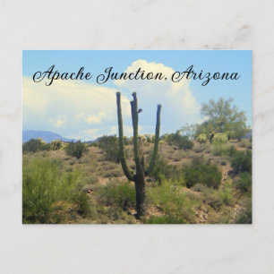 Cartão Postal Superstição beleza Apache Junction, Arizona
