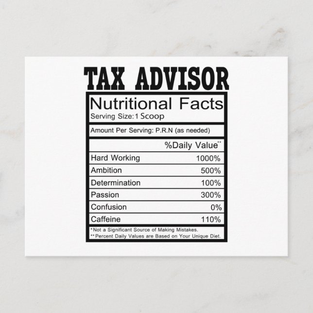 Cartão Postal Supervisor de Imposto (Frente)