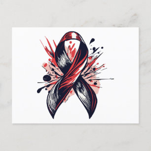 Cartão Postal Suporte ao cancer