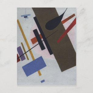 Cartão Postal Suprematismo de Kazimir Malevich
