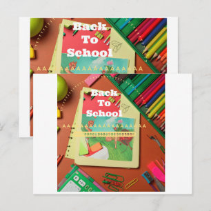 Cartão Postal Suprimentos Escolares e Cadernos Educativos de Vol