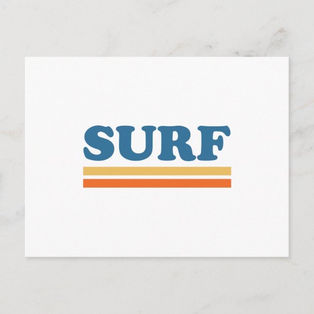 Cartão Postal surf (Frente)