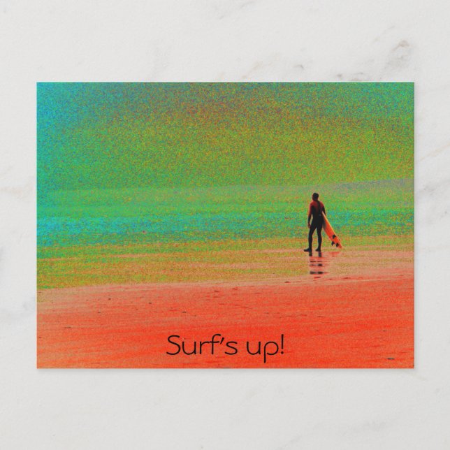 Cartão Postal "Surf!" (Frente)