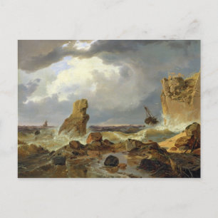 Cartão Postal Surf na Costa Rocky, 1835