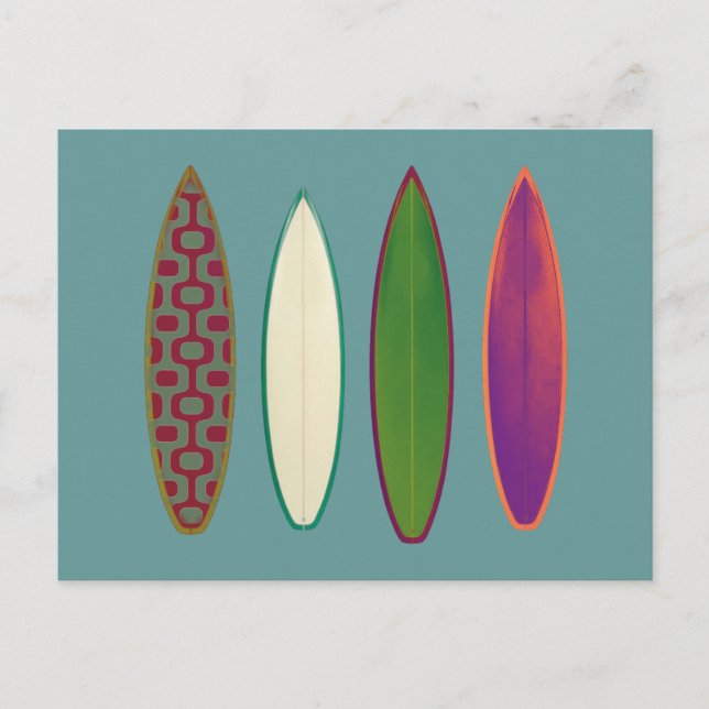 Cartão Postal surfboards ~ estilo surfar (Frente)