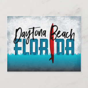 Cartão Postal Surfe de Daytona Beach Flórida