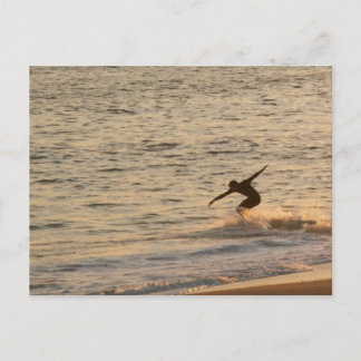 Cartão Postal Surfer Dude