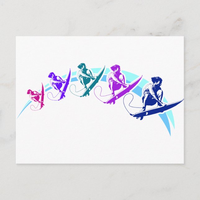 Cartão Postal Surferwave (Frente)