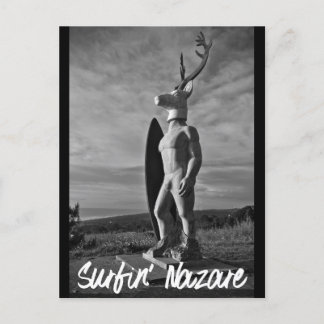 Cartão Postal Surfin Nazare