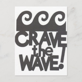 Cartão Postal surfista design