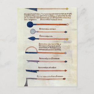 Cartão Postal Surgical instruments from a treatise