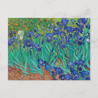 Cartão Postal Suris 1889 por Vincent Van Gogh Fine Art Flowers