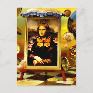 Cartão Postal Surrealismo Abstrato