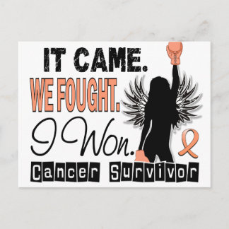 Cartão Postal Survivor 22 Cancer Uterino