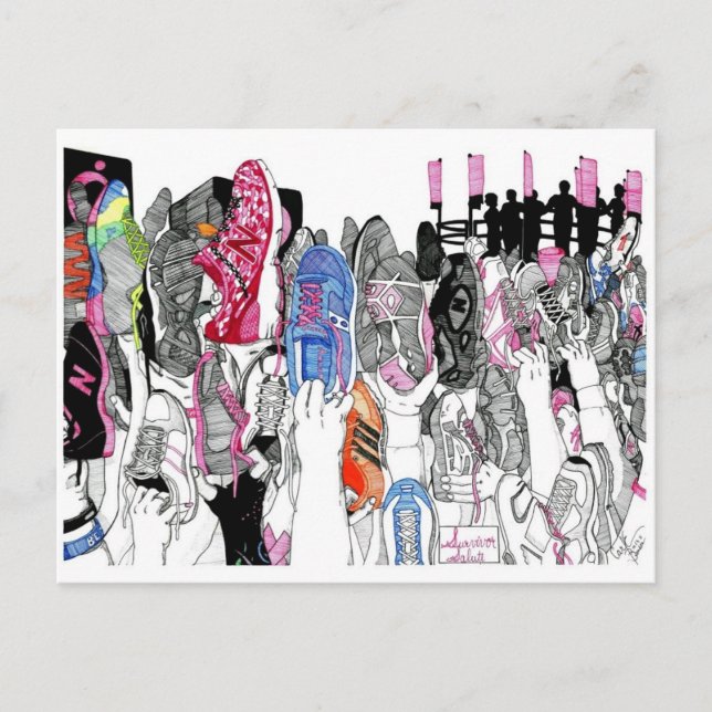 Cartão Postal Survivor Salute (Frente)