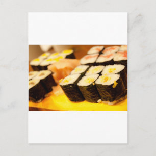 Cartão Postal Sushi.