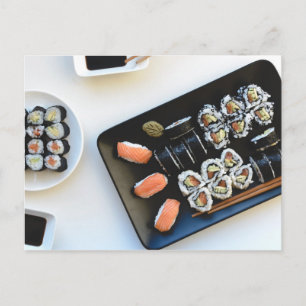 Cartão postal Sushi