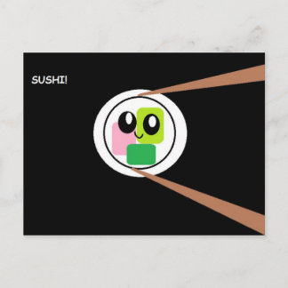 Cartão Postal Sushi