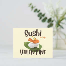 Cartão Postal Sushi É Meu Namorados
