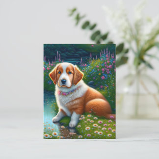 Cartão Postal Süßer Hund