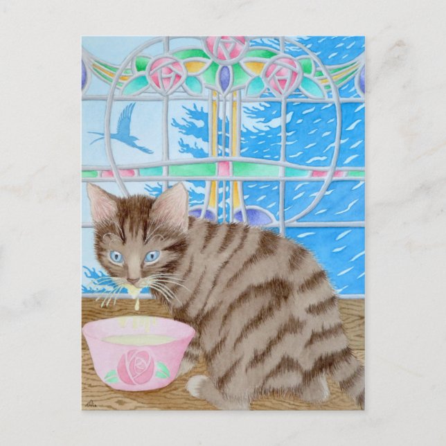 Cartão Postal Sussurros cobertos de creme! (Frente)