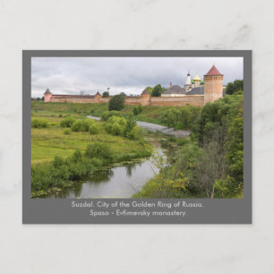 Cartão Postal Suzdal.