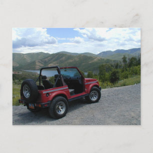 Cartão Postal Suzuki Samurai 1987