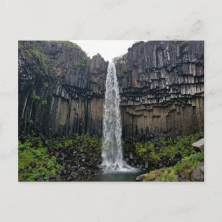 Cartão Postal Svartifoss, Islândia