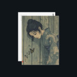 Cartão Postal Swallowtail Butterfly by Akutagawa Kanji<br><div class="desc">[ MEANING ] "A swallowtail butterfly, flying low from time to time." [ POET ] A delicate haiku by Ryunosuke Akutagawa, a giant of modern Japanese literature and the author of "Rashomon." [ PHILOSOPHY ] It captures the beauty of a fleeting, quiet moment. The low flight of the butterfly symbolizes...</div>