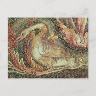 Cartão Postal Swan restaurado c.1200