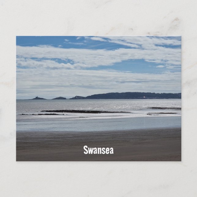 Cartão Postal Swansea / Abertawe (Frente)