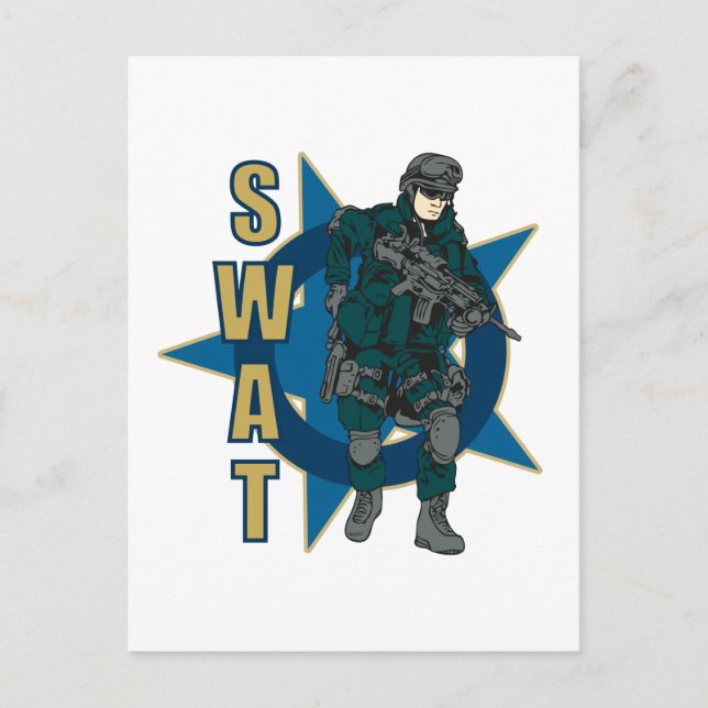 CARTÃO POSTAL SWAT (Frente)