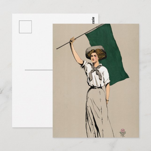 Cartão Postal Sweet Briar (1908) (Frente/Verso)