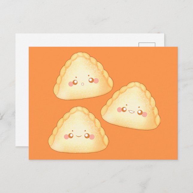 Cartão Postal Sweet Empanadas De Leche (Frente/Verso)