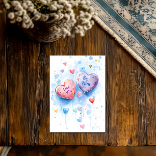 Cartão Postal Sweetheart Saudações: Dia de os namorados