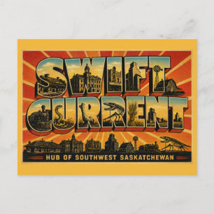 Cartão Postal Swift Current Saskatchewan Centro Sudoeste