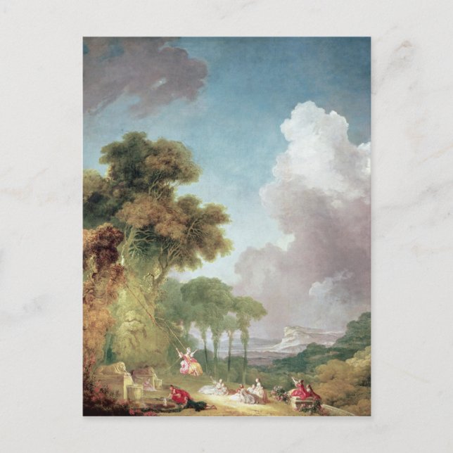Cartão Postal Swing, c.1765 (Frente)