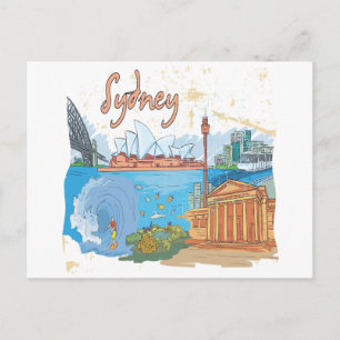 Cartão Postal Sydney