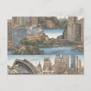Cartão Postal Sydney