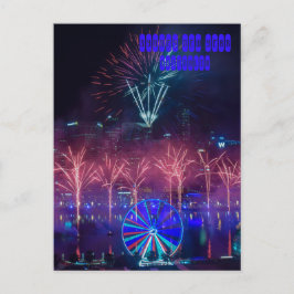 Cartão Postal Sydney Ano Novo