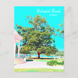 Cartão Postal Sydney Balmoral Beach White Rotunda