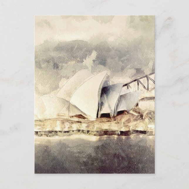 Cartão Postal Sydney Opera House (Frente)
