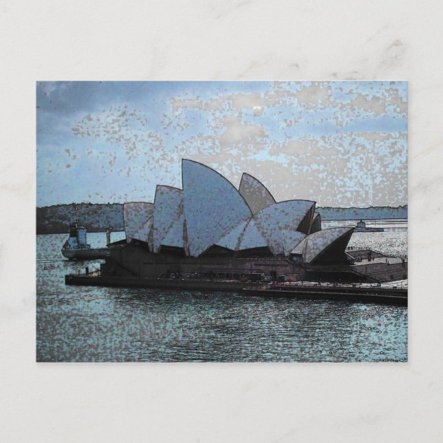 Cartão Postal Sydney Opera House (Frente)