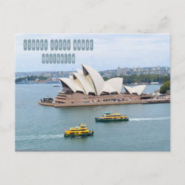 Cartão Postal Sydney Opera House
